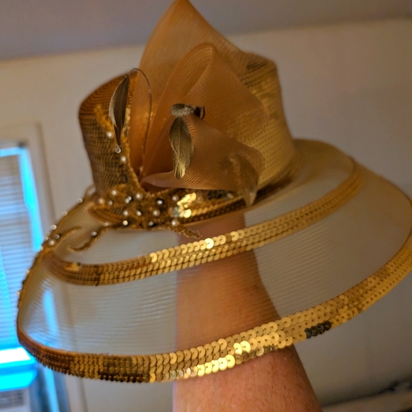 Vintage whittall & shon wide brim hat - Picture 4 of 8